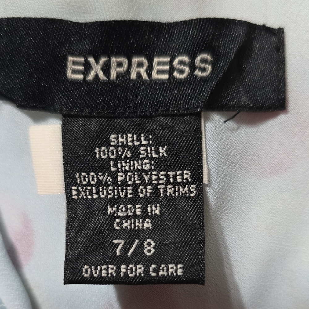 Express Silk Blend Dress - Picture 2 of 8